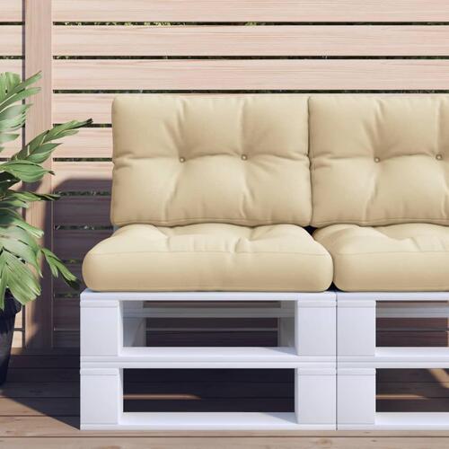 Pallehynde 50x40x12 cm stof beige
