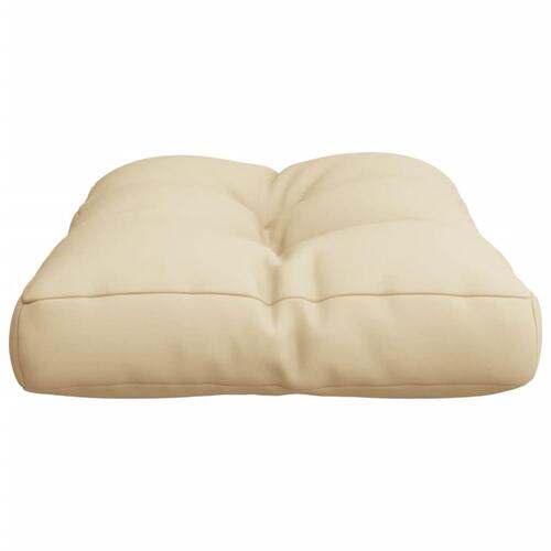 Pallehynde 50x40x12 cm stof beige