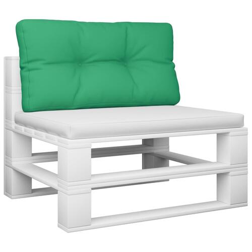 Pallehynde 70x40x12 cm stof grøn
