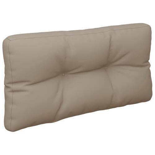 Pallehynde 80x40x12 cm stof gråbrun