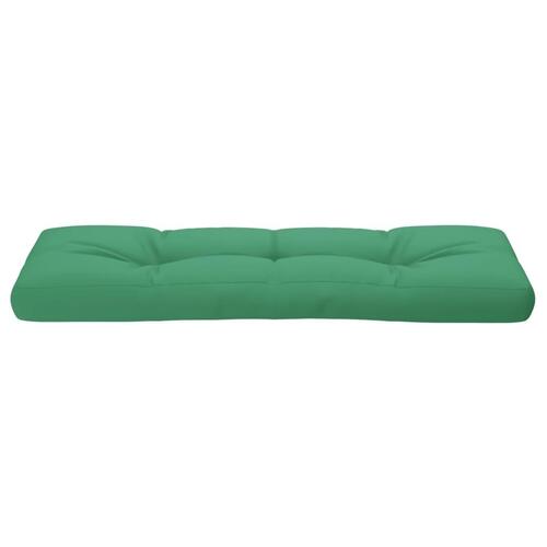 Pallehynde 120x40x12 cm stof grøn