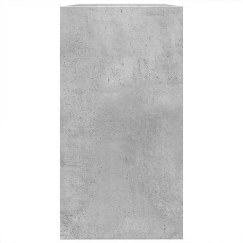 Underskab til håndvask 63x29x55 cm konstrueret træ betongrå