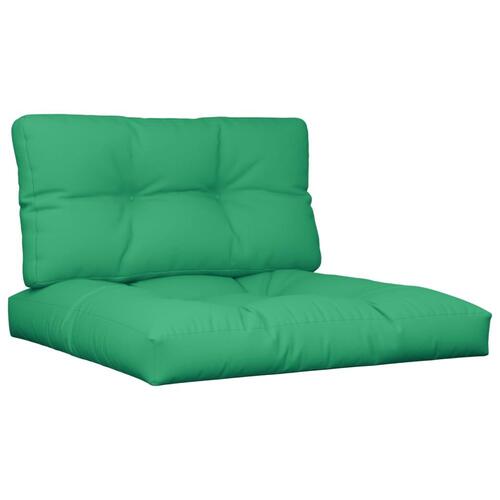 Pallehynder 2 stk. stof grøn