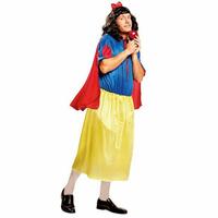 Kostume til børn Snehvide 4 Dele Blå M/L