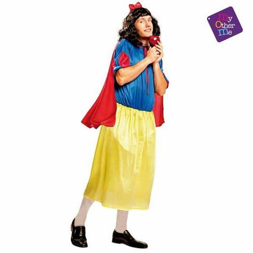 Kostume til børn Snehvide 4 Dele Blå M/L