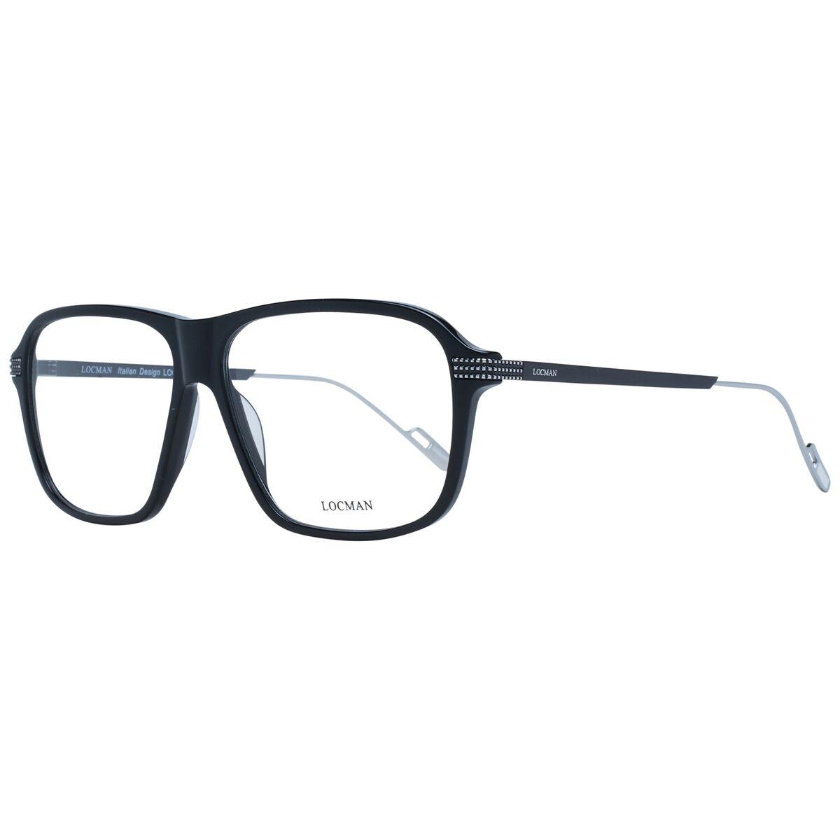 Brillestel Locman LOCV003 58BLK - herrebrille