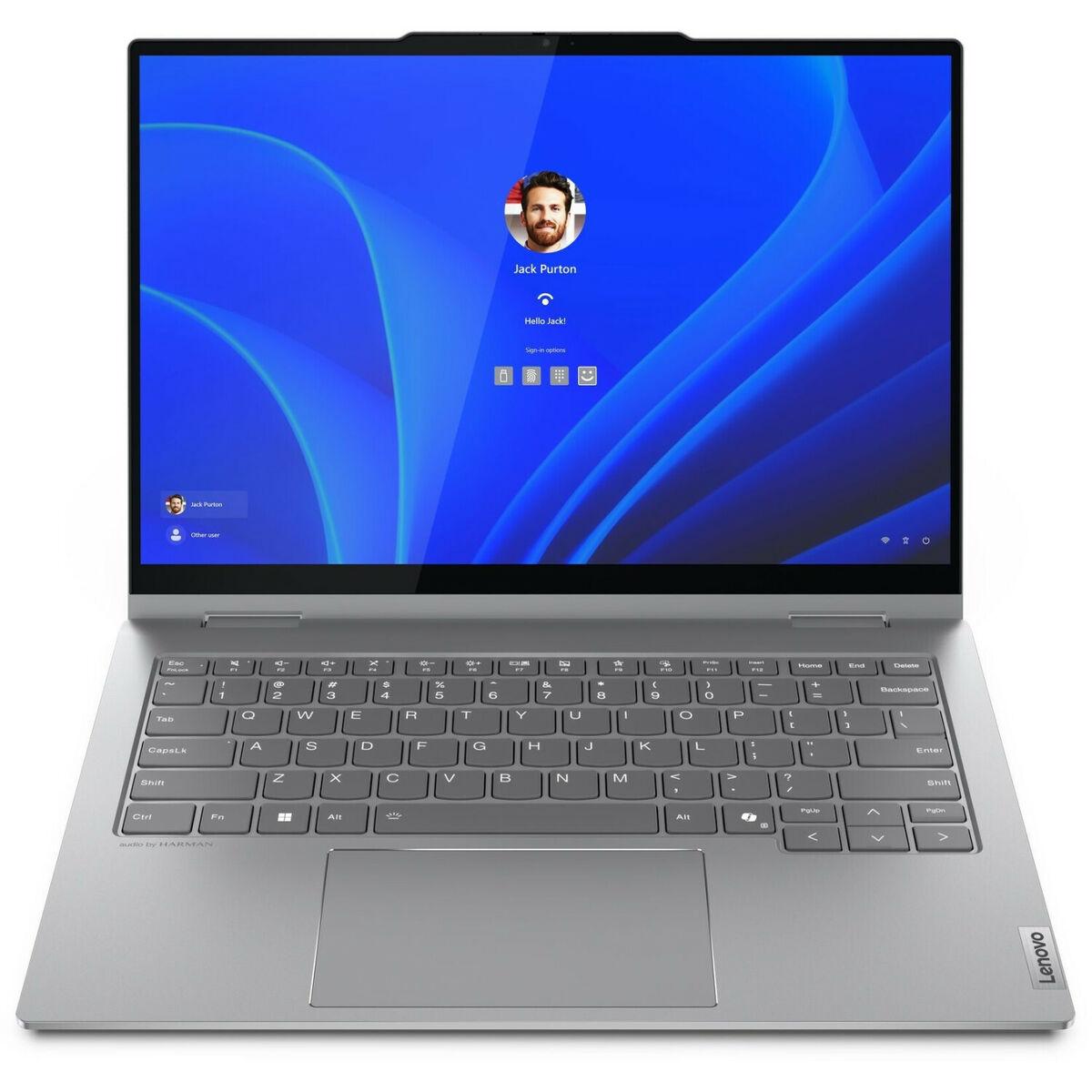 Bærbar 2-i-1 Lenovo ThinkBook Yoga 14 14" Intel Core Ultra 7 155u 32 GB RAM 1 TB SSD Spansk qwerty