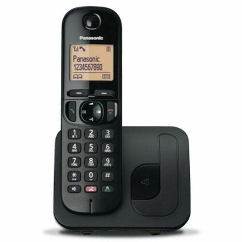 Trådløs telefon Panasonic KX-TGC250SPB Sort 1,6"