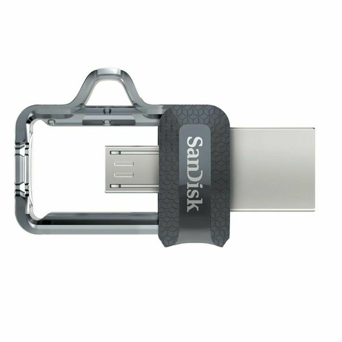 USB-stik SanDisk Ultra Dual m3.0 Sort 32 GB