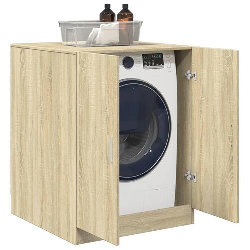 Vaskemaskineskab 70,5x71,5x91,5 cm sonoma-eg