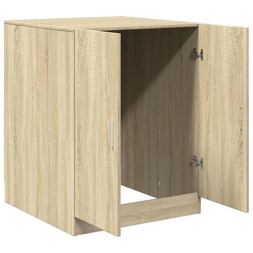 Vaskemaskineskab 70,5x71,5x91,5 cm sonoma-eg