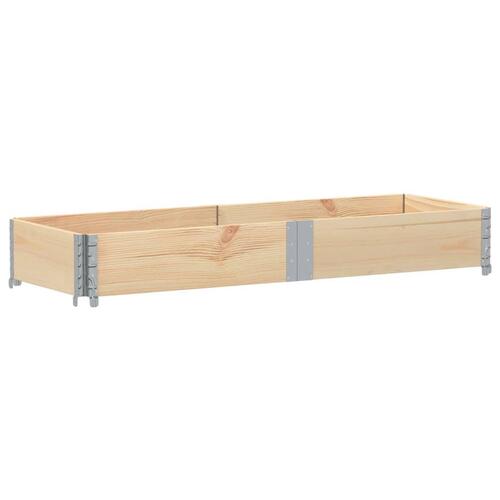 Palleramme 150x50 cm massivt fyrretræ