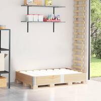 Palleramme 150x100 cm massivt fyrretræ