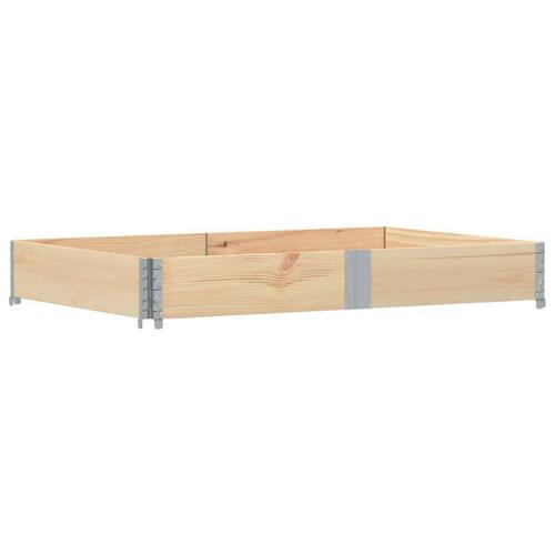 Palleramme 150x100 cm massivt fyrretræ