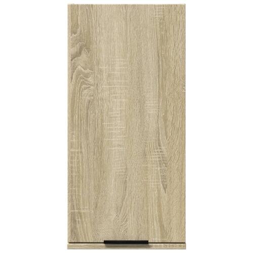 Væghængt badeværelsesskab 32x20x67 cm sonoma-eg