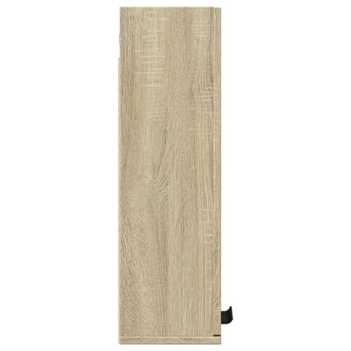 Væghængt badeværelsesskab 32x20x67 cm sonoma-eg