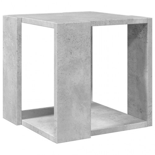 Sofabord i konstrueret træ 32 x 32 x 30 cm betongrå