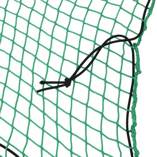 Trailernet med elastiksnor 2,1x1,25 m PP grøn