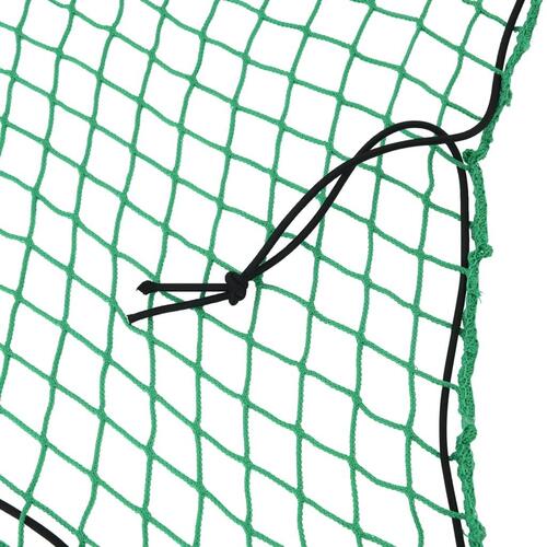 Trailernet med elastiksnor 2,5x1,5 m PP grøn