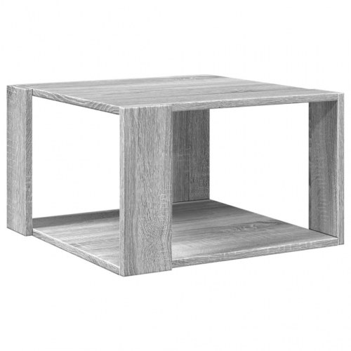 Sofabord i konstrueret træ - 51,5 × 51,5 × 30 cm, grå sonoma-eg
