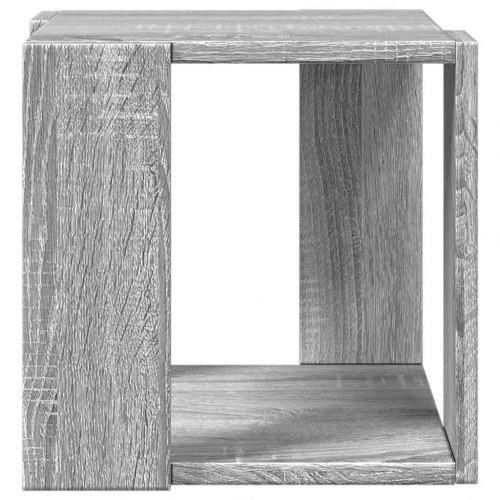 Sofabord 32 x 32 x 30 cm i konstrueret træ - grå sonoma-eg