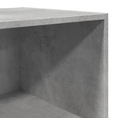 Højskab 50x41x185 cm konstrueret træ betongrå