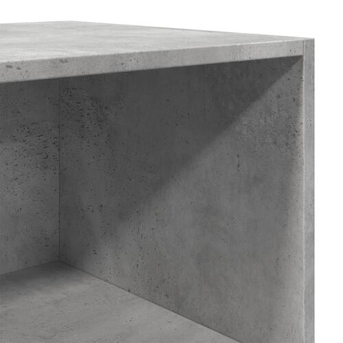 Højskab 40x41x185 cm konstrueret træ betongrå