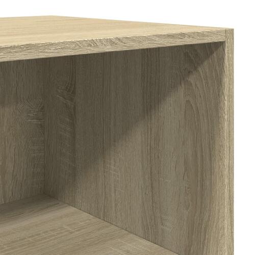 Højskab 40x41x185 cm konstrueret træ sonoma-eg