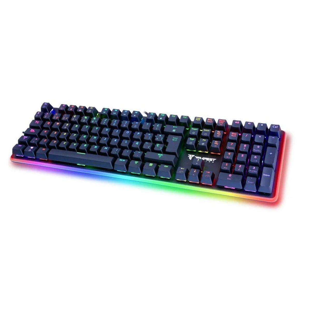 Gaming-tastatur Tempest Diablo Spansk qwerty