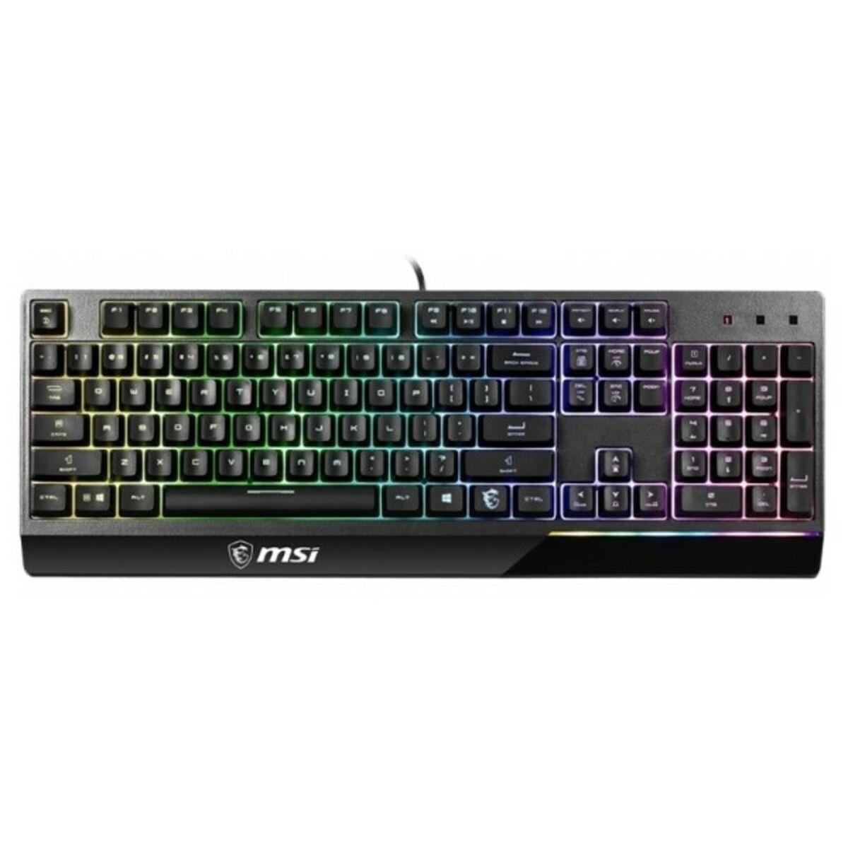 Gaming-tastatur MSI Vigor GK30 USB 2.0 RGB Spansk qwerty