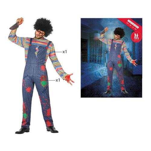 Kostume til voksne Multifarvet XL (2 Dele) (2 enheder) M/L