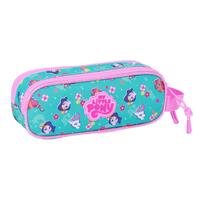 Dobbelt carry-all My Little Pony Magic Pink Turkisblå 21 x 8 x 6 cm