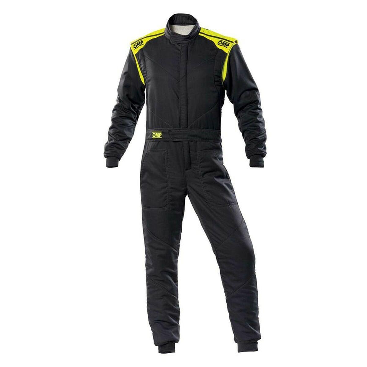 OMP Racer jumpsuit FIRST-S - Sort/Gul, str. 44