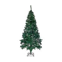 Juletræ 210 cm Grøn Metal Plastik