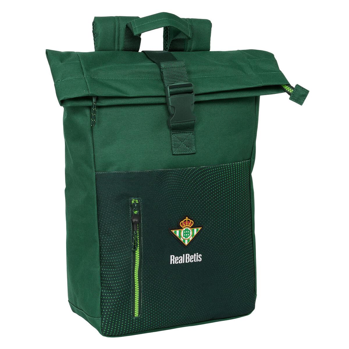 Laptop rygsæk Real Betis Balompié - grøn 28 × 42 × 13 cm
