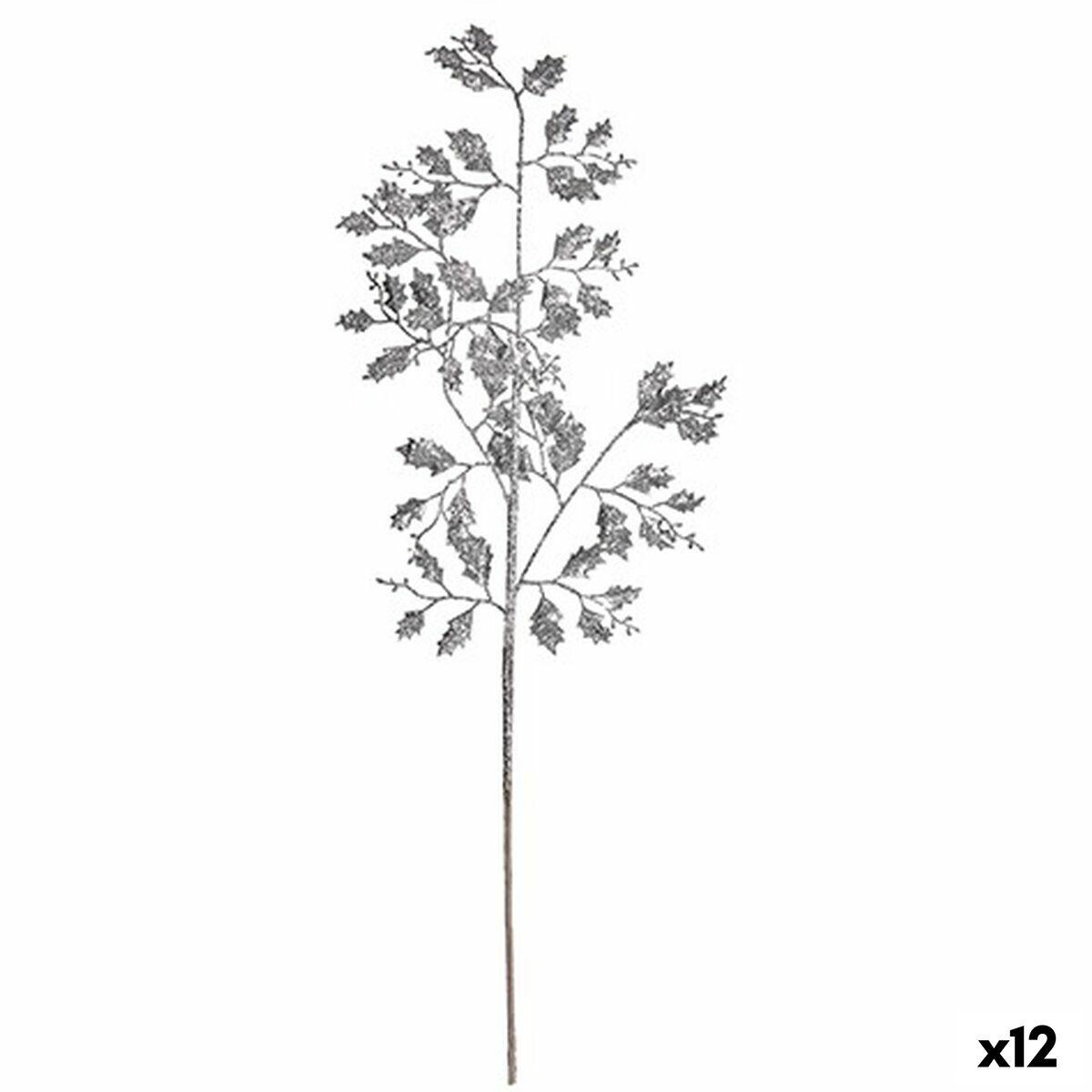 Gren Skinne Sølvfarvet Metal Plastik 41 x 75 x 2,5 cm (12 enheder)