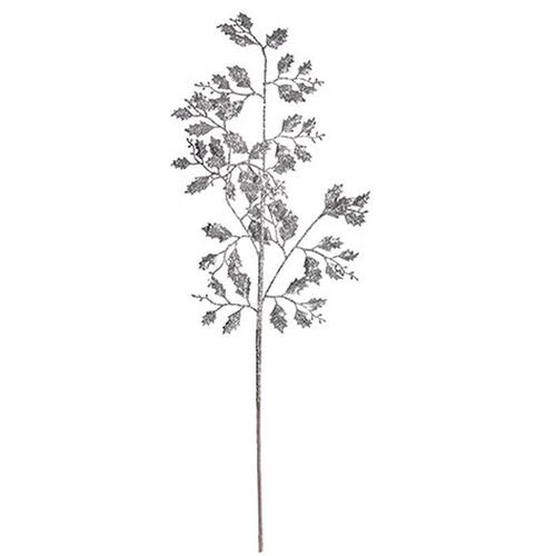 Gren Skinne Sølvfarvet Metal Plastik 41 x 75 x 2,5 cm (12 enheder)