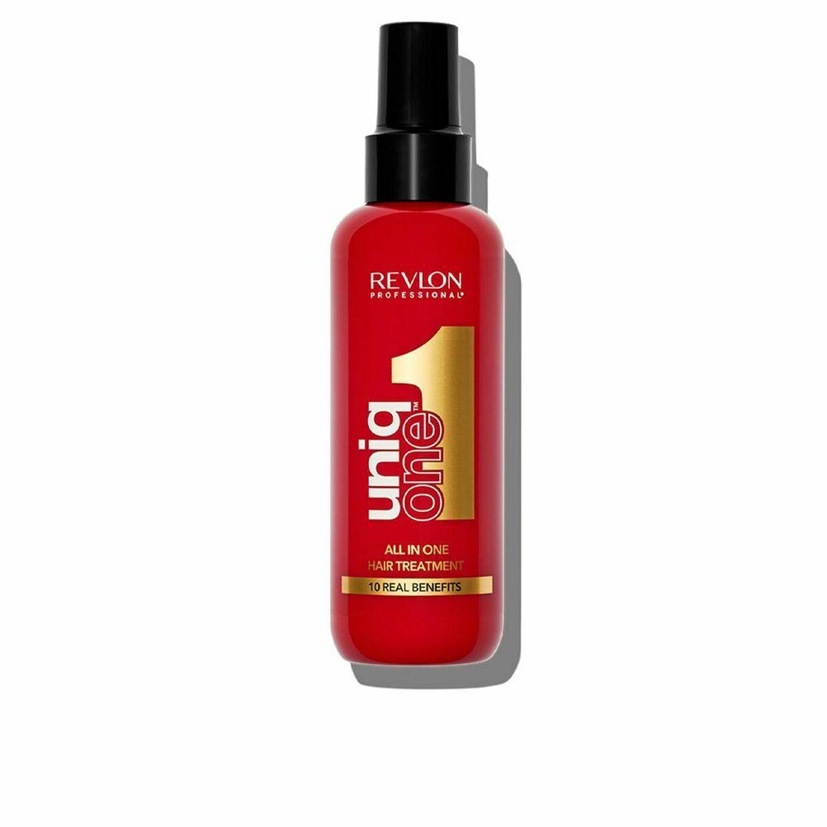 Intensiv Reparerende Behandling Revlon Uniq One Gel Tørt hår Normalt hår Sort Unisex