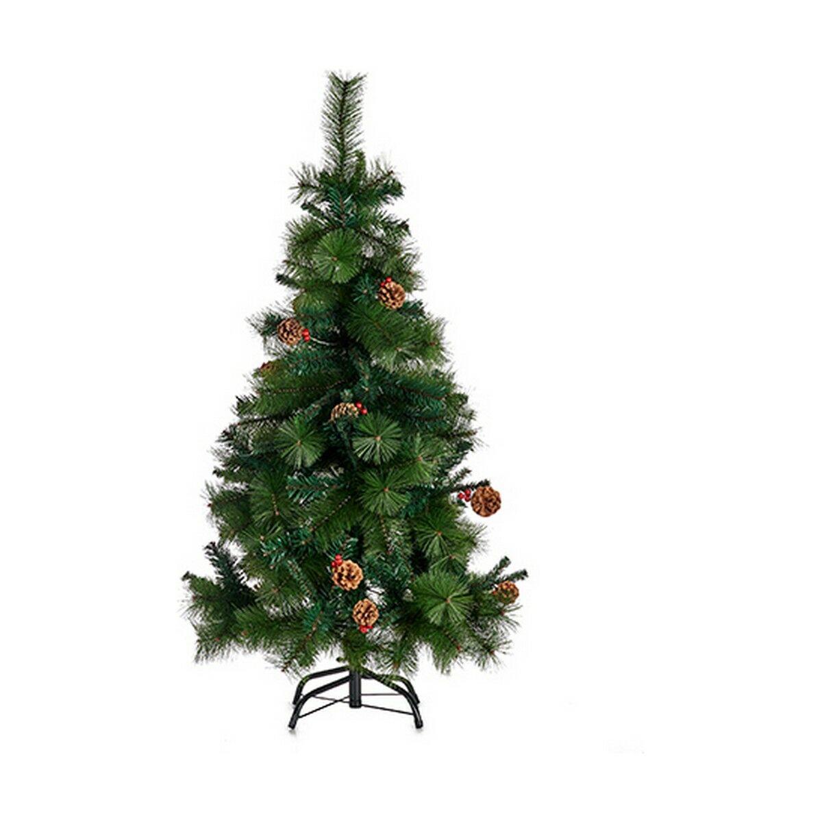 Juletræ Rød Metal Grøn Plastik (Ø 80 x 180 cm)