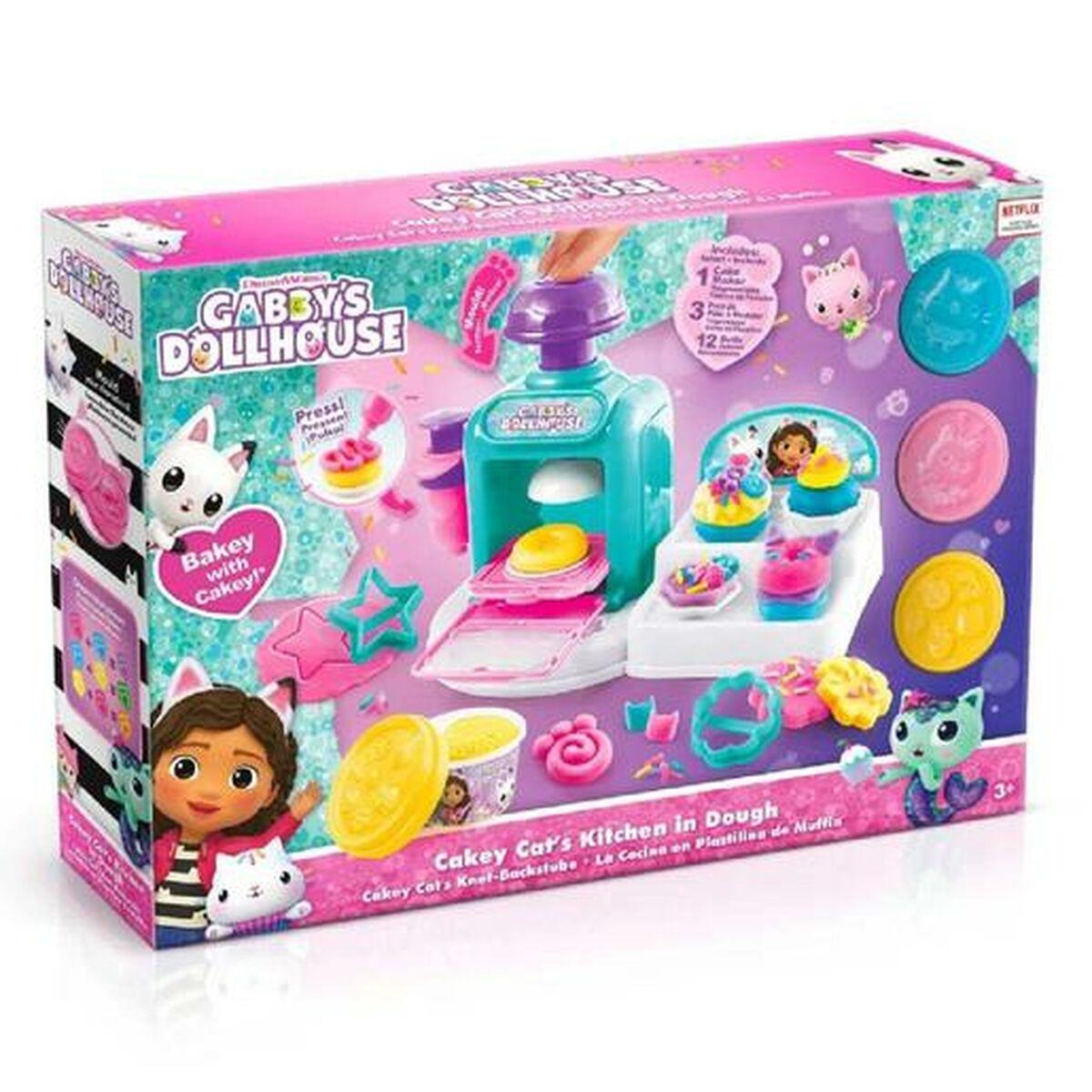 Canal Toys Gabby's Dollhouse - Cakey Cat køkken med modellervoks