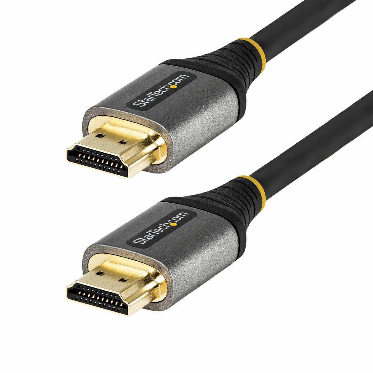 Startech HDMI-kabel 5 m - Sort/Grå (HDMI 2,0, 4K60)