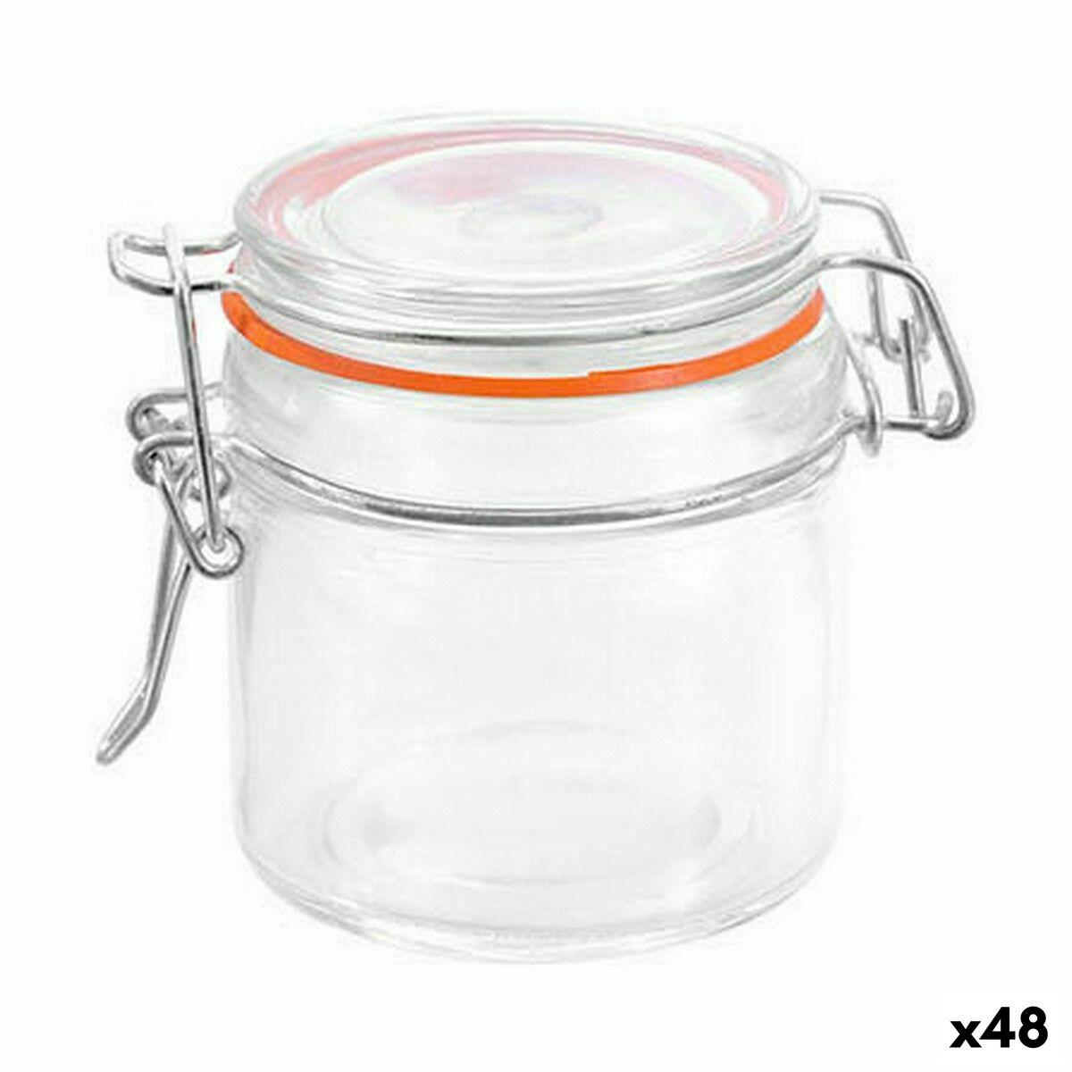 Hermetisk glasbeholder 100 ml - 48 stk.