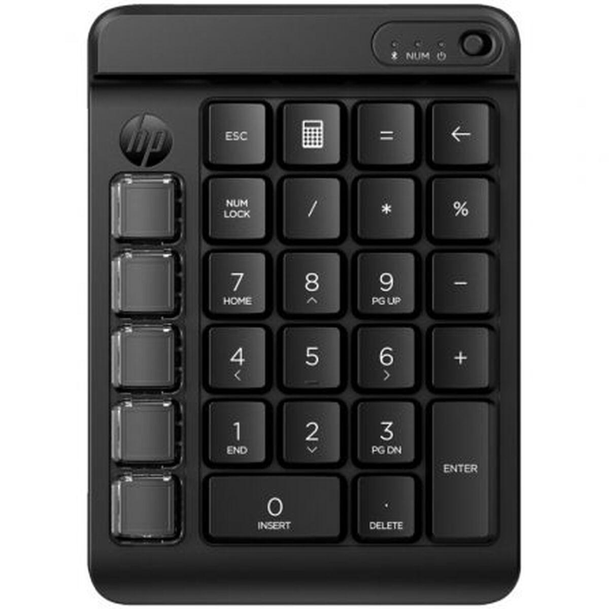HP 7N7C3AA numerisk tastatur - Bluetooth, sort
