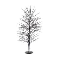Juletræ 70 x 150 x 70 cm Sort Metal Fiberoptik