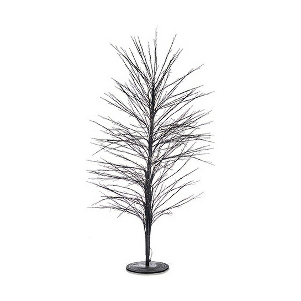 Juletræ 70 x 150 x 70 cm Sort Metal Fiberoptik