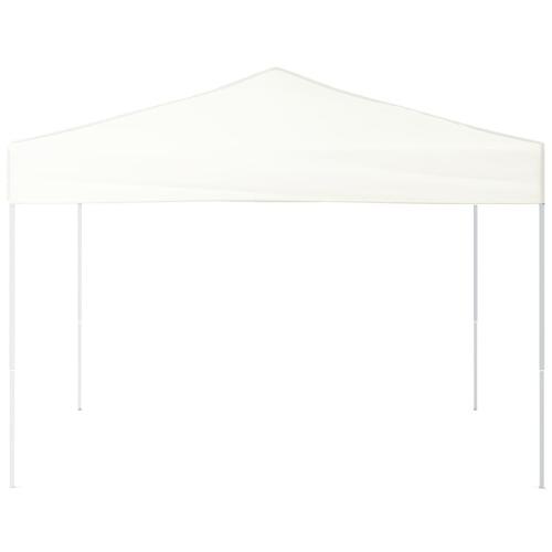 Foldbart festtelt 3x3 m hvid
