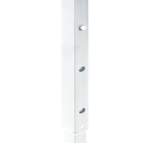 Foldbart festtelt 3x3 m hvid