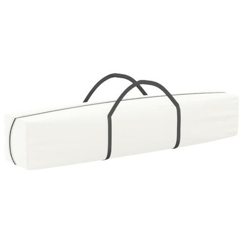 Foldbart festtelt 3x3 m hvid