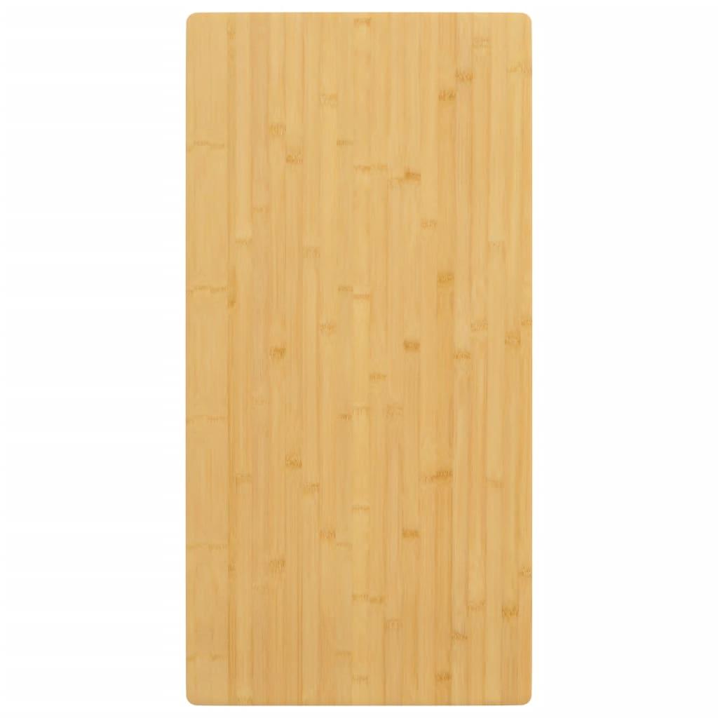Bordplade 40x80x1,5 cm bambus