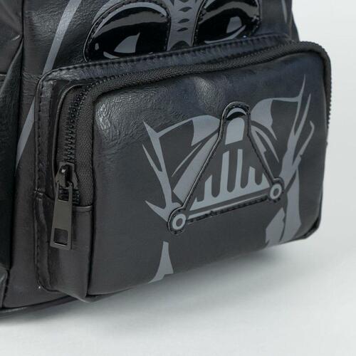 Skoletaske Star Wars Darth Vader Sort 15 x 25,5 x 23 cm